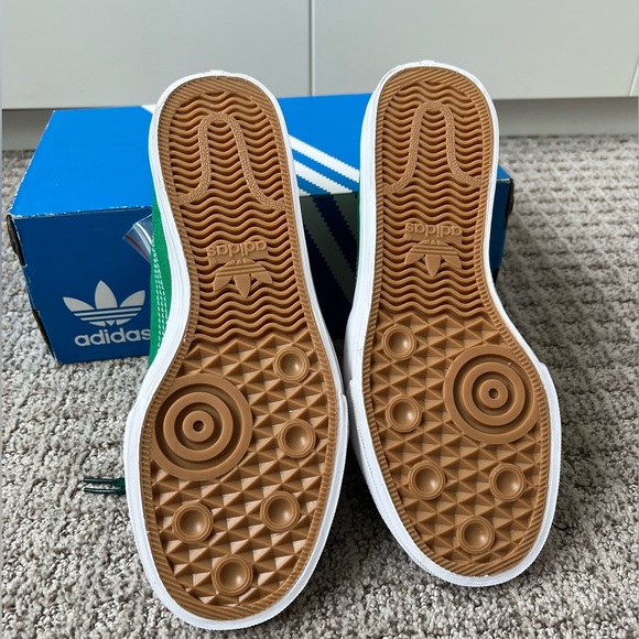 Adidas Originals Continental Vulc Sneaker Green Suede size men’s 8 / women’s 10 - Picture 5 of 9